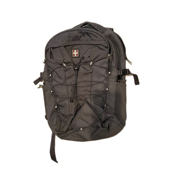 Swiss Gear Bungee Pro Laptop Backpack in Grey - Picture 1 of 5